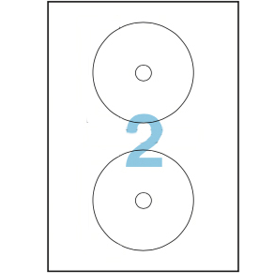 A7676 : ANEOS A4 FSC Multipurpose Label CD-ROM ø117 mm