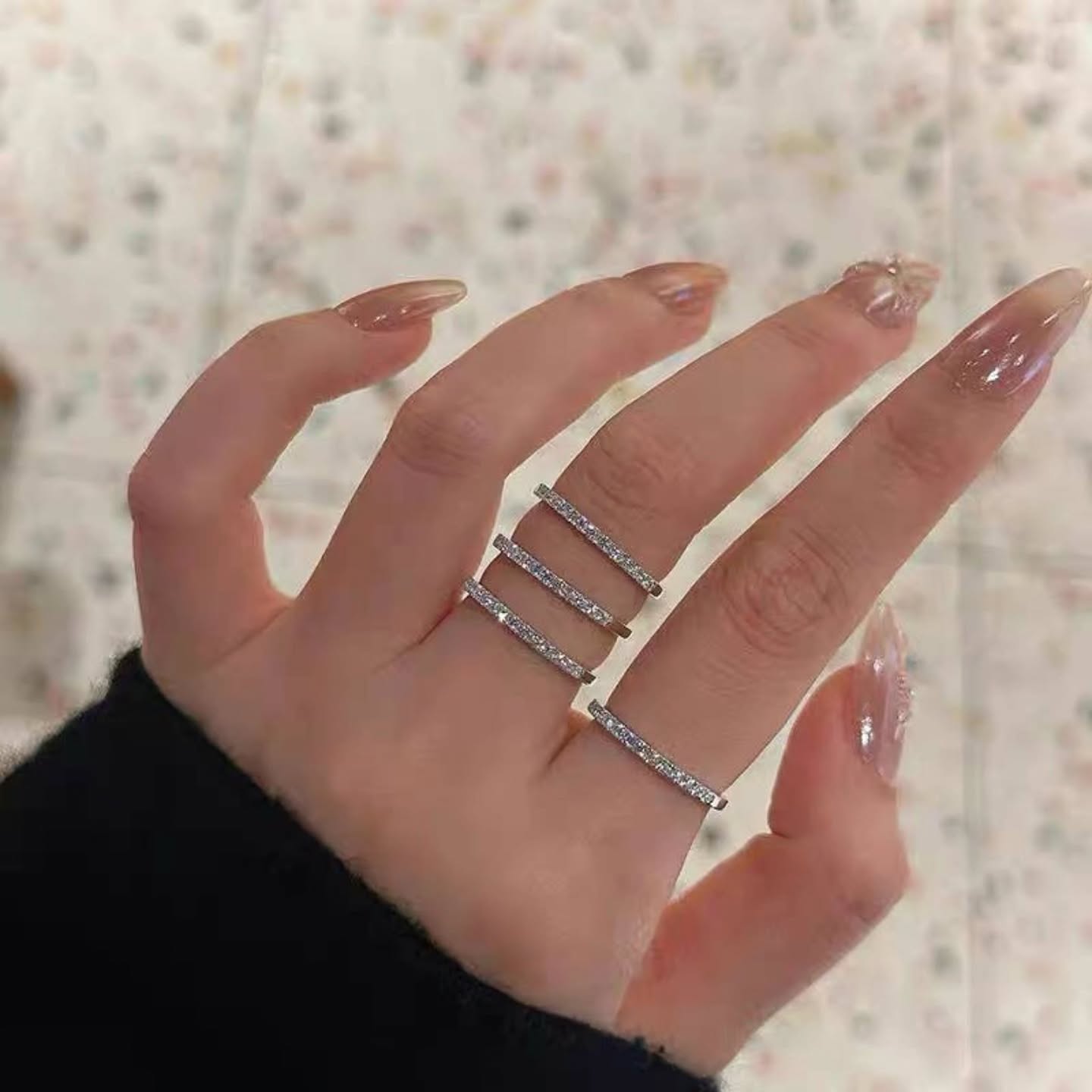 莫桑钻戒指 🇨🇳