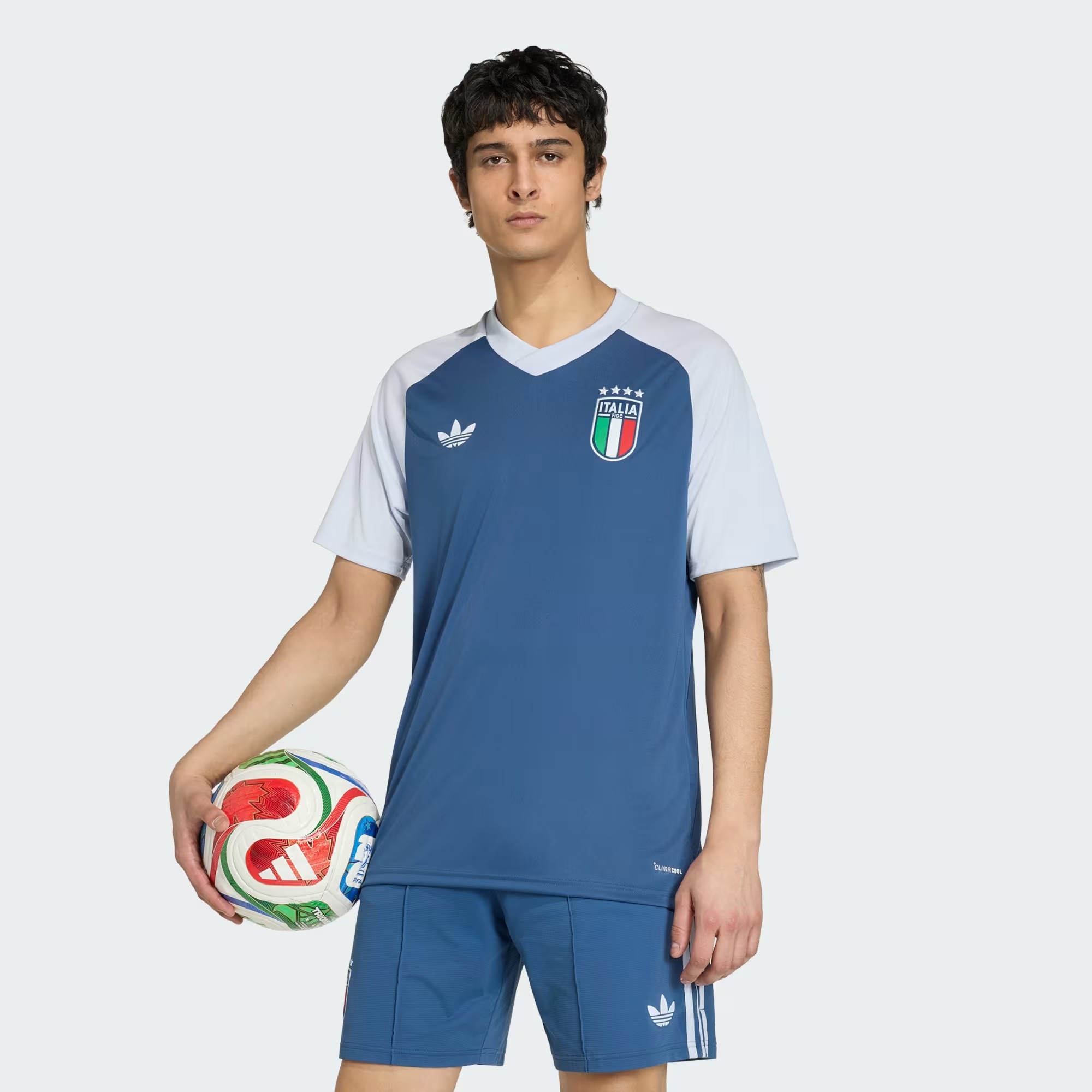 賽前藝術大作 Adidas Italy 意大利 2026-27 Pre-Match 賽前訓練球衣 JY5634