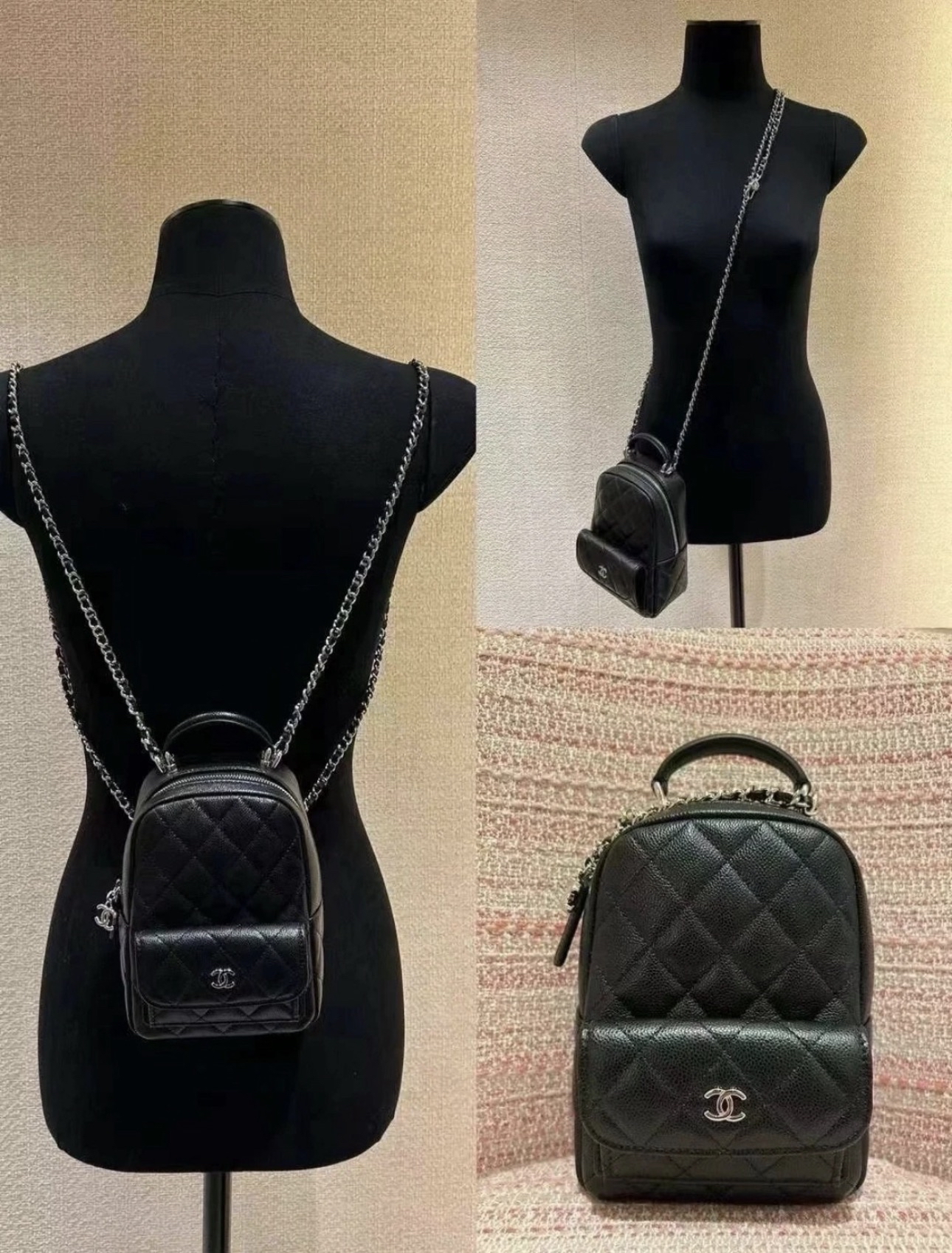 Chanel 香奈兒黑色背包