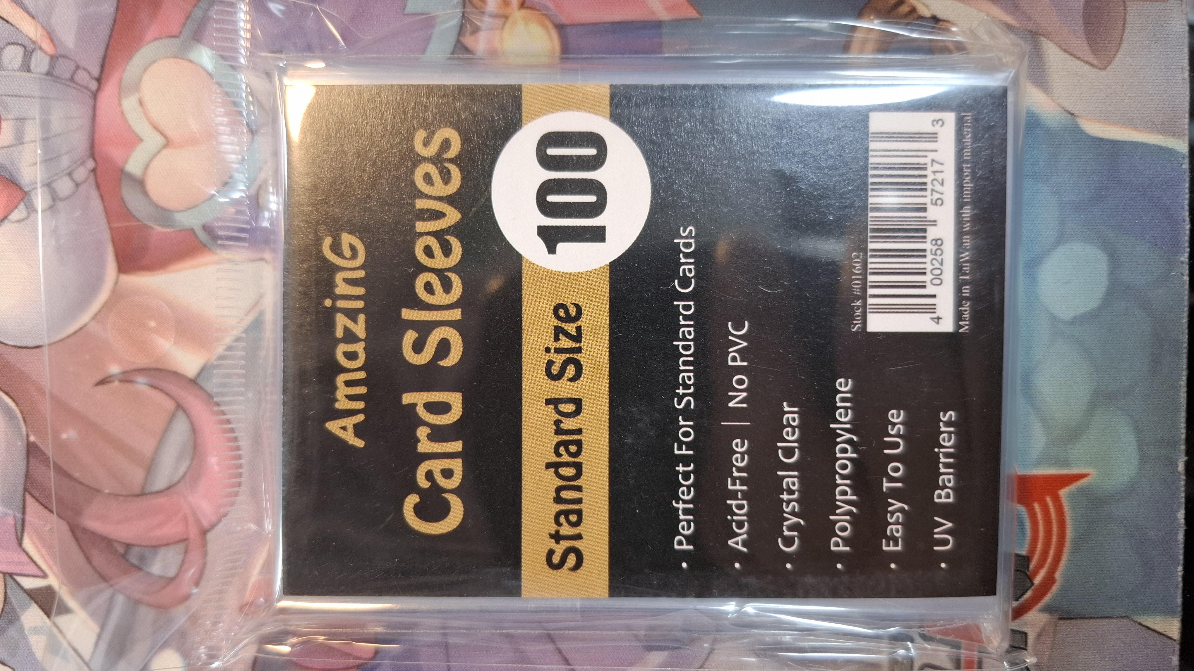 AmazinG Card Sleeves Standard Size 64 x89mm 100pcs