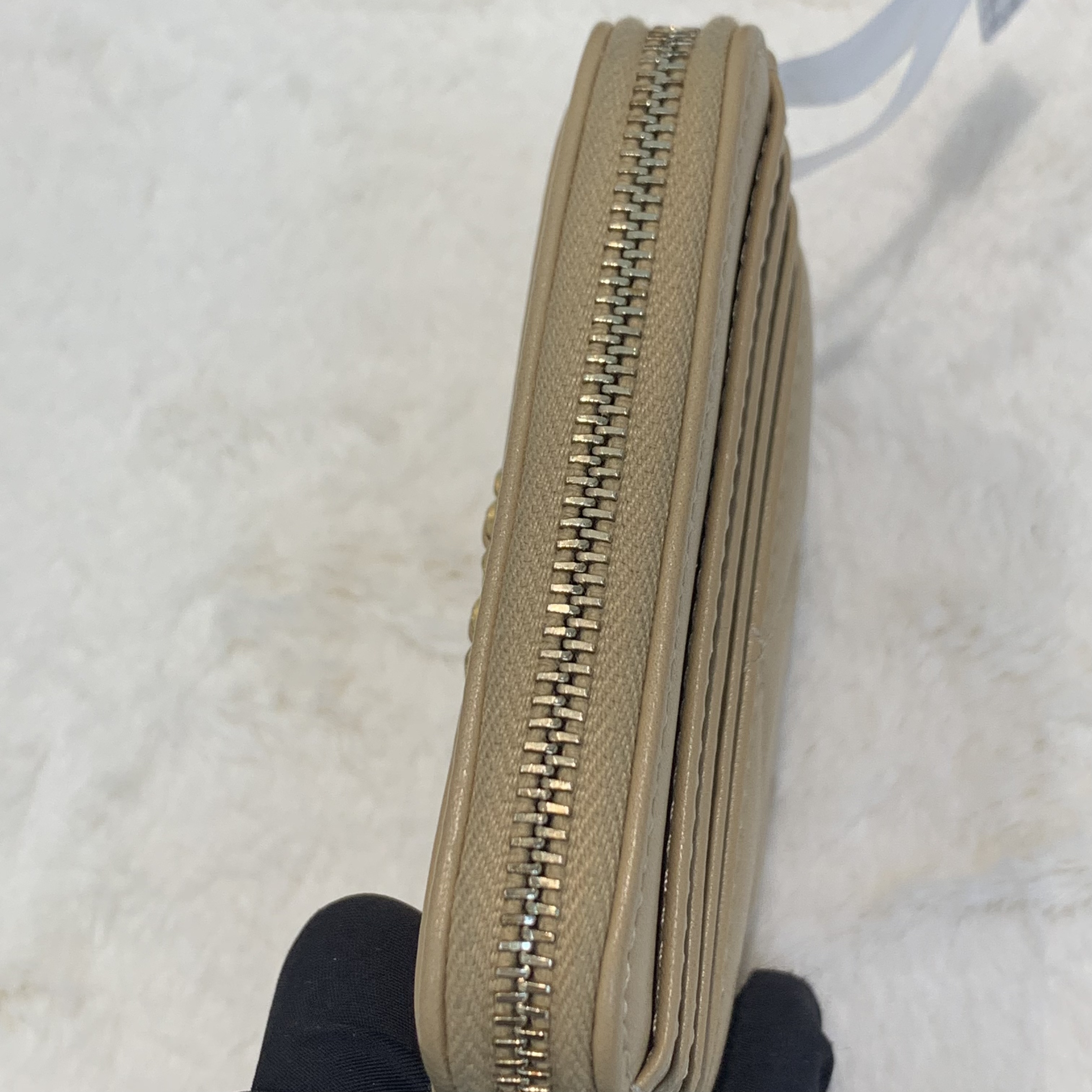 Chanel 19c奶茶色系銀包🤎