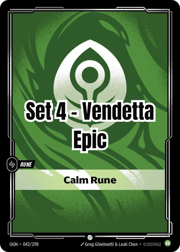 Vendetta - Epic - Clam Rune (Set 4)