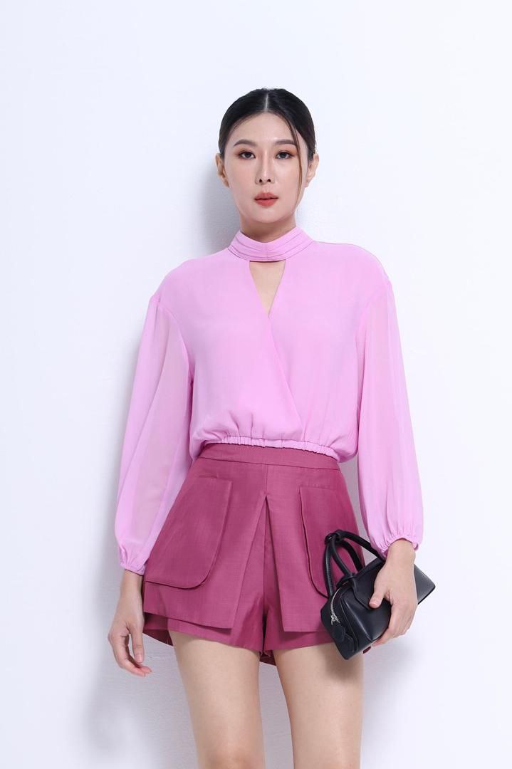 大口袋设计裤裙 1615