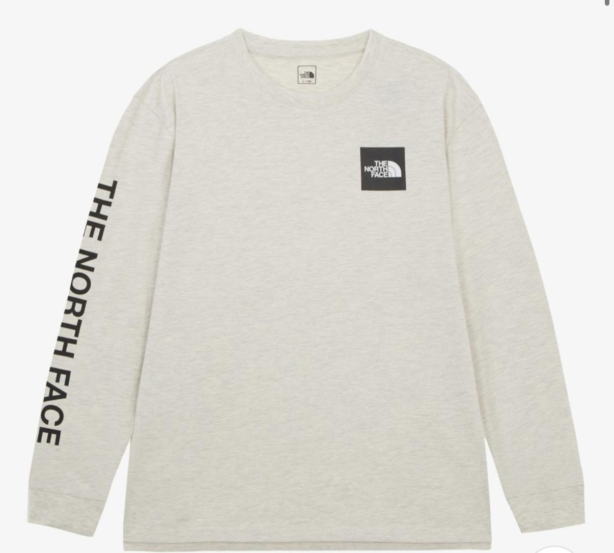 TNF Core EX 長袖Tee white Size Xs-xxl
