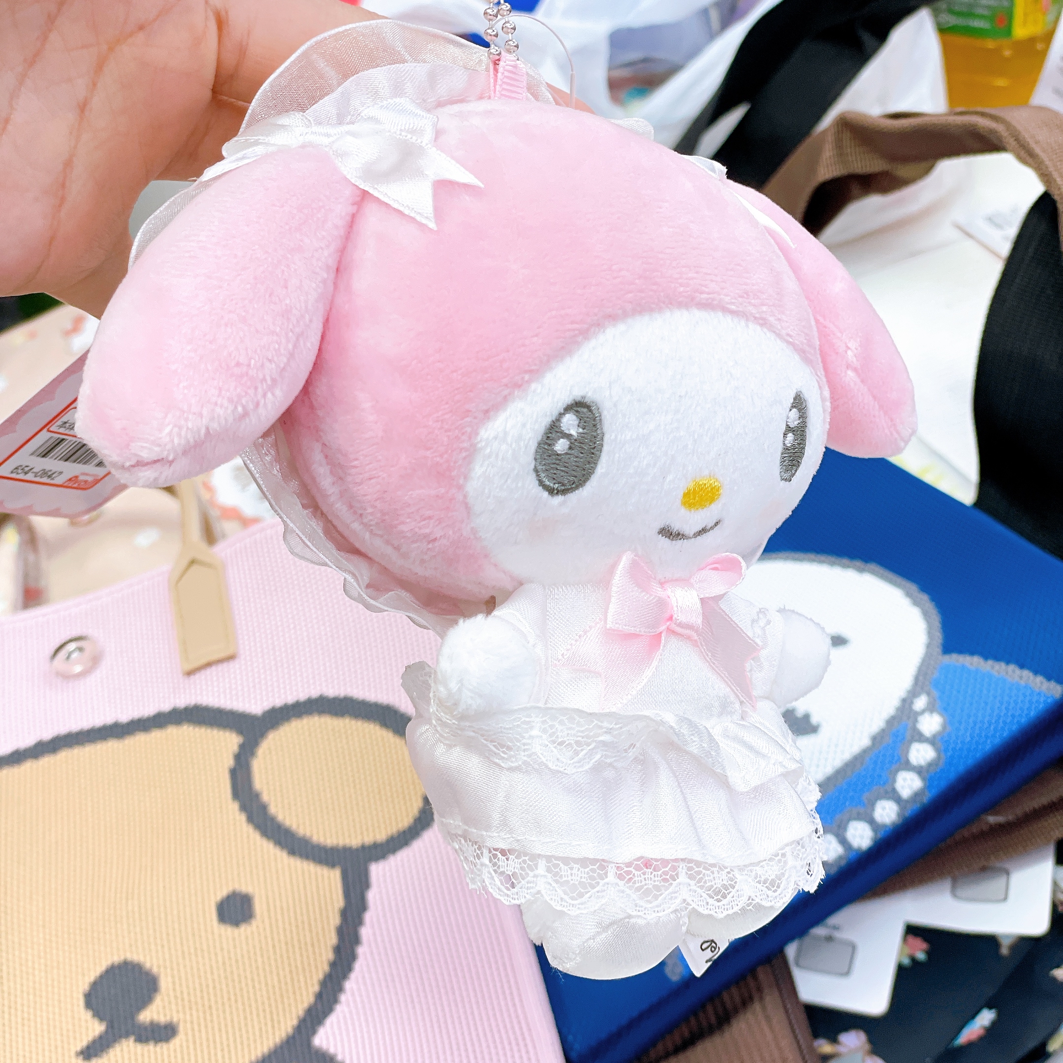 日本直送日本版Hello Kitty Melody Lolita系列公仔掛飾