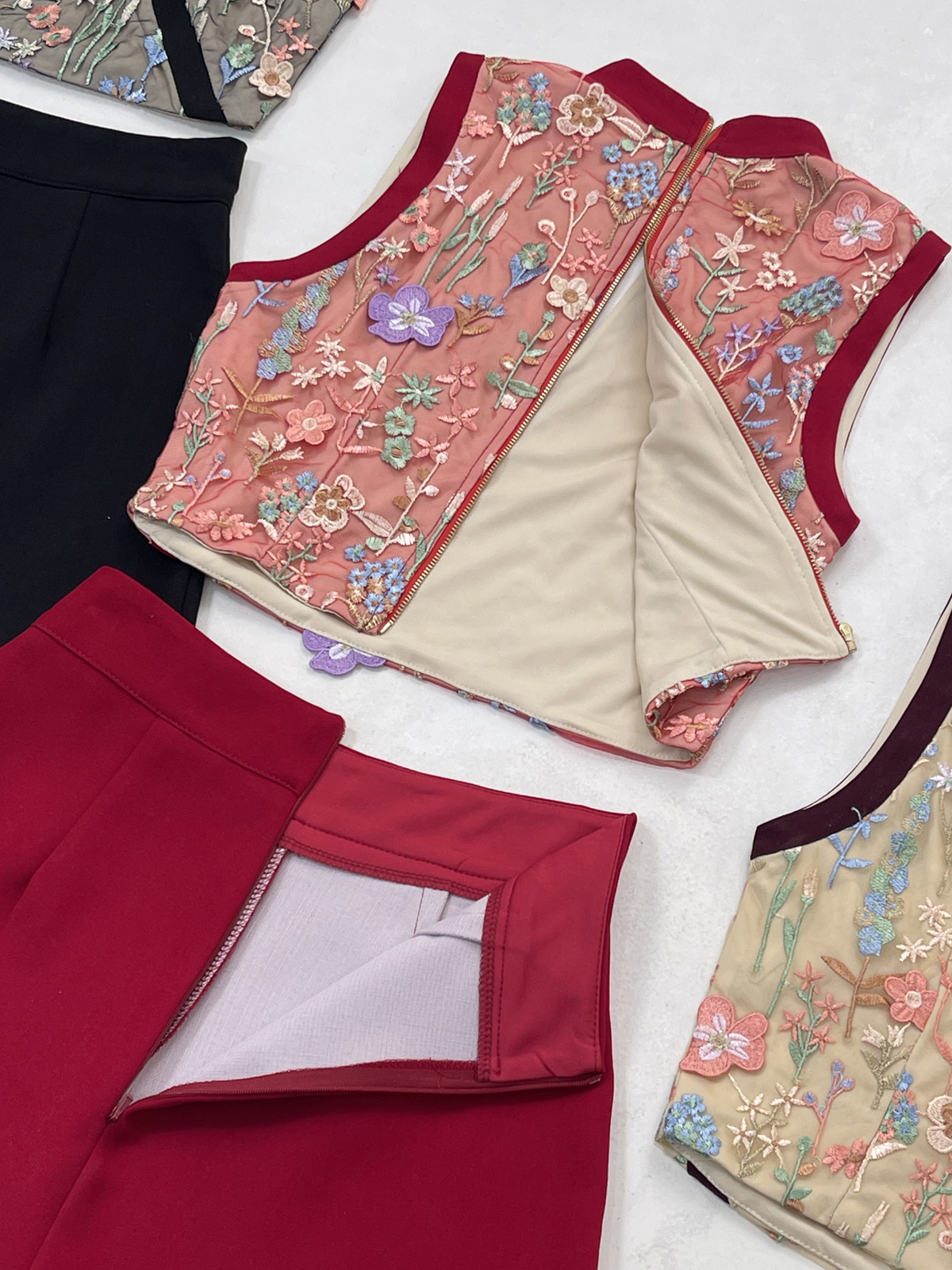 Modern Oriental Chic Qipao Set MC65