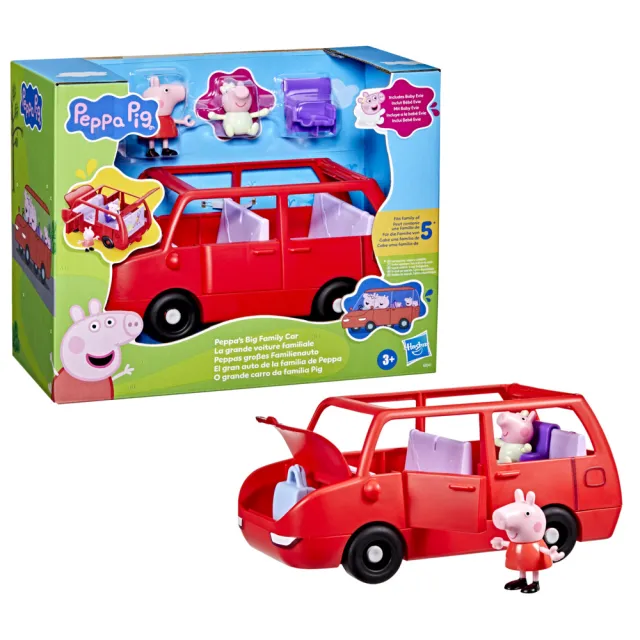 Peppa's Big Family Car（粉紅豬小妹的大型家庭號紅色小汽車）