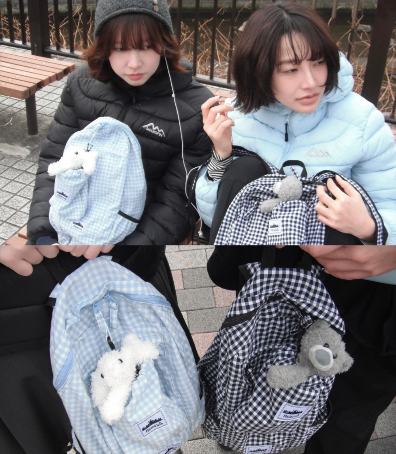 🇰🇷訂購｜Heisan｜Compact Pocket bag V1 GINGHAM 格仔款 3色 