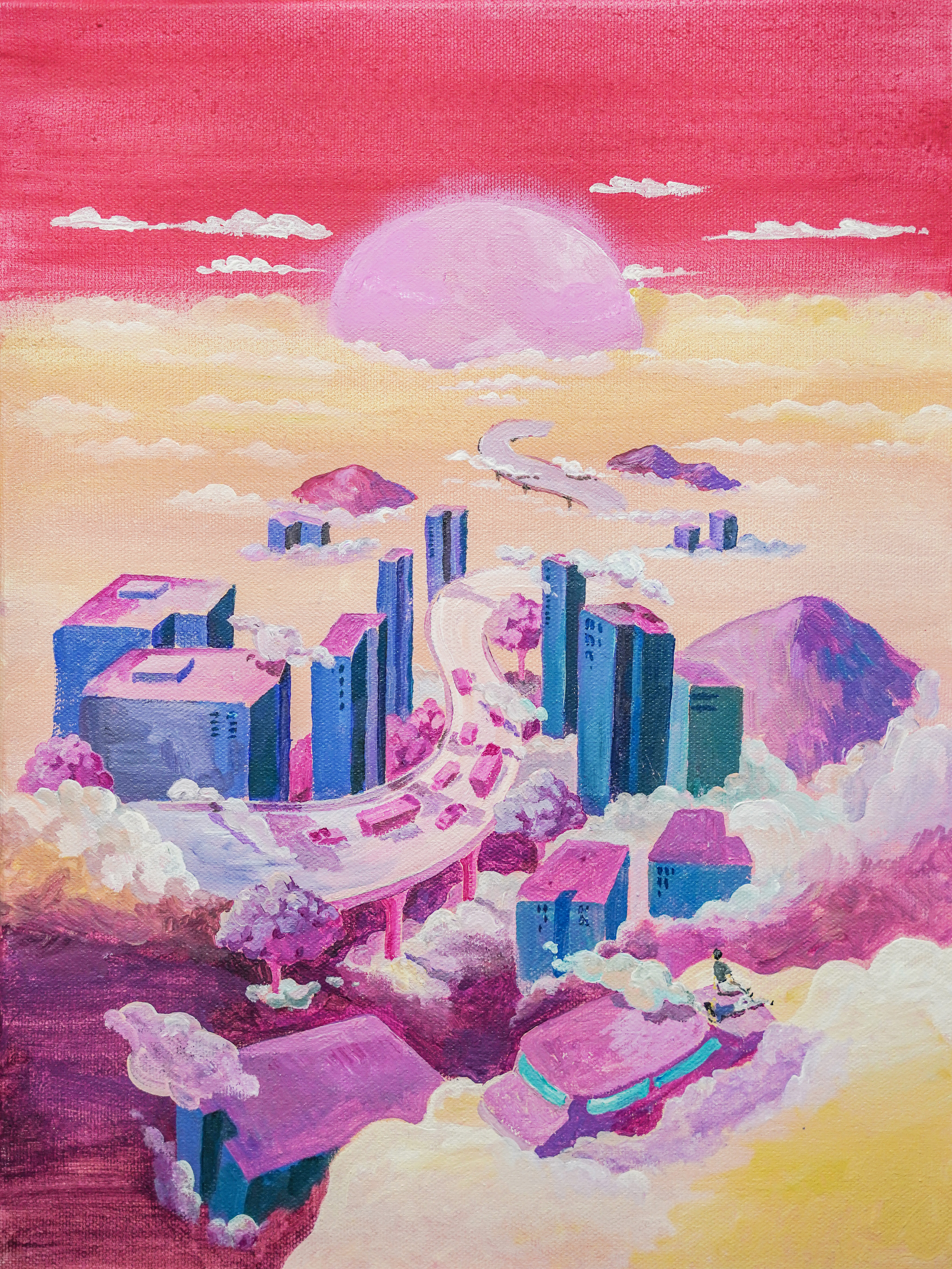 Sunset Rollercoaster - Enoch Wong