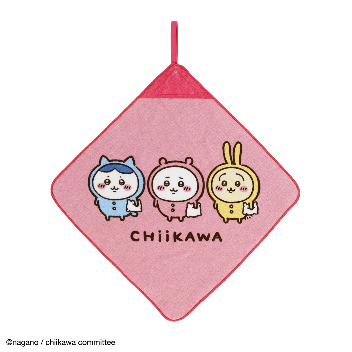 Chiikawa 動畫版 掛繩抺手巾 3條裝