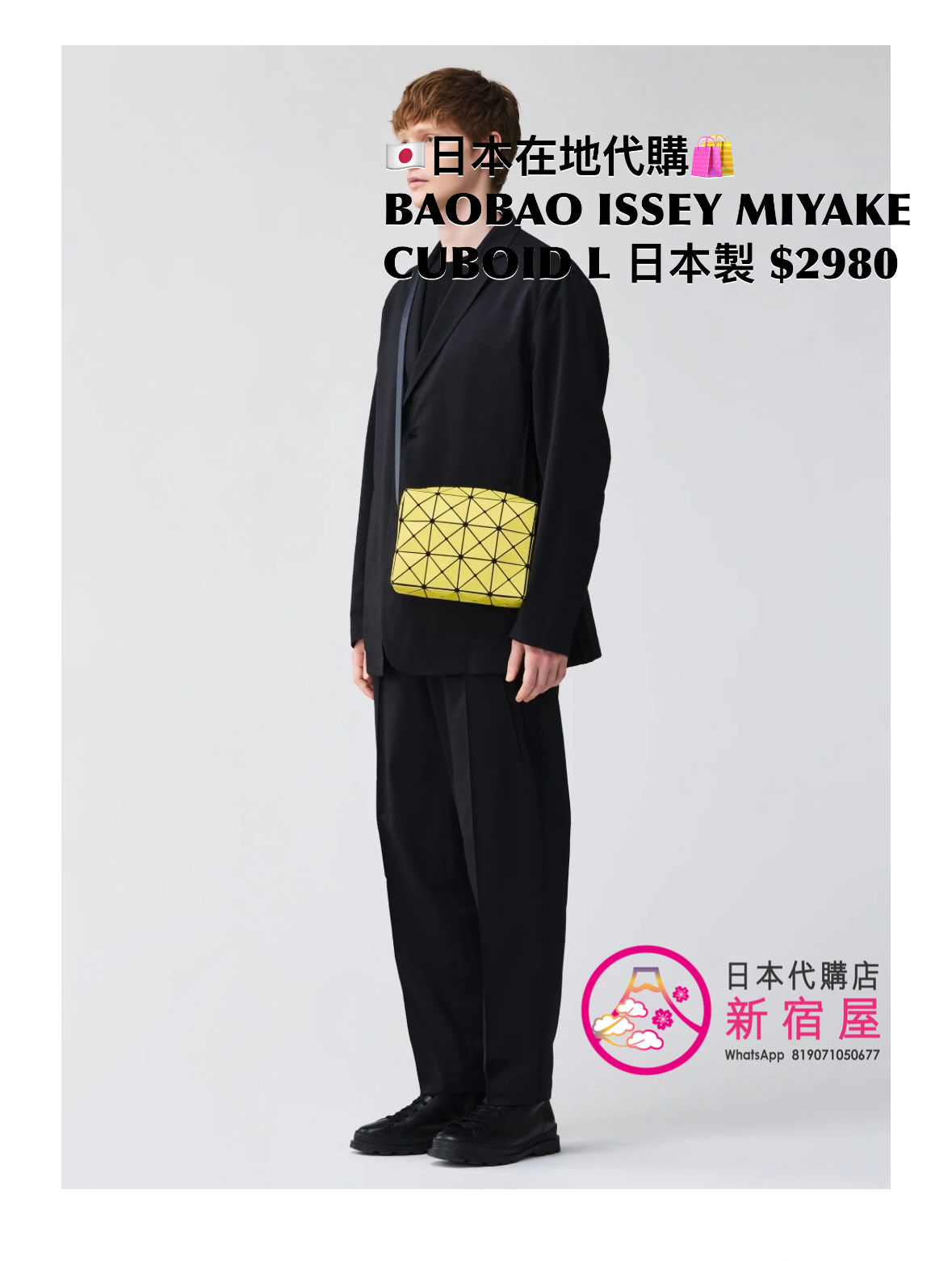 BAOBAO ISSEY MIYAKE CUBOID L