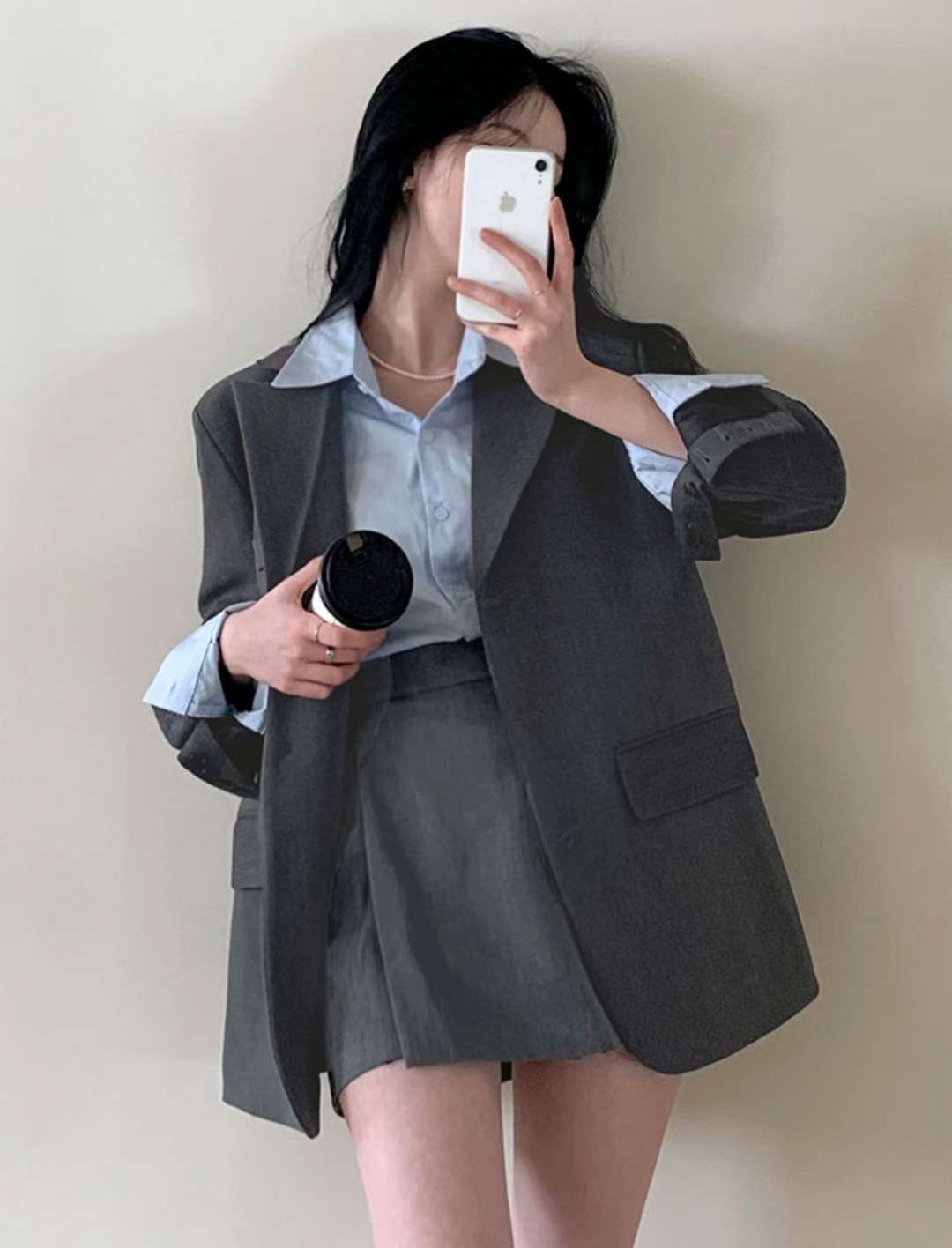 221587 3粒鈕西裝外套
