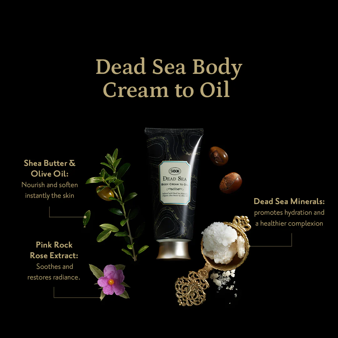 SABON Dead Sea Cream to Oil