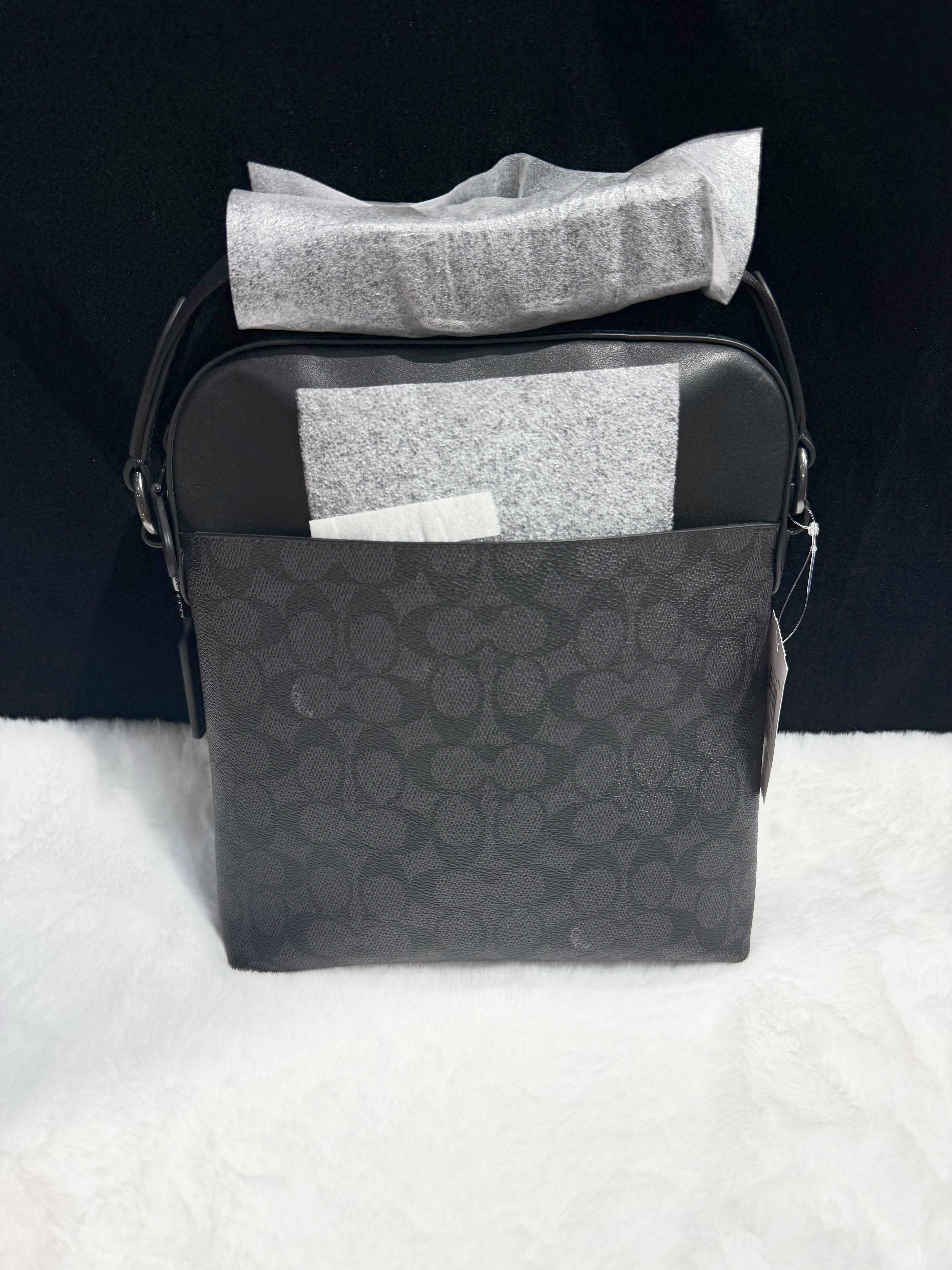 Coach flight bag blk/m