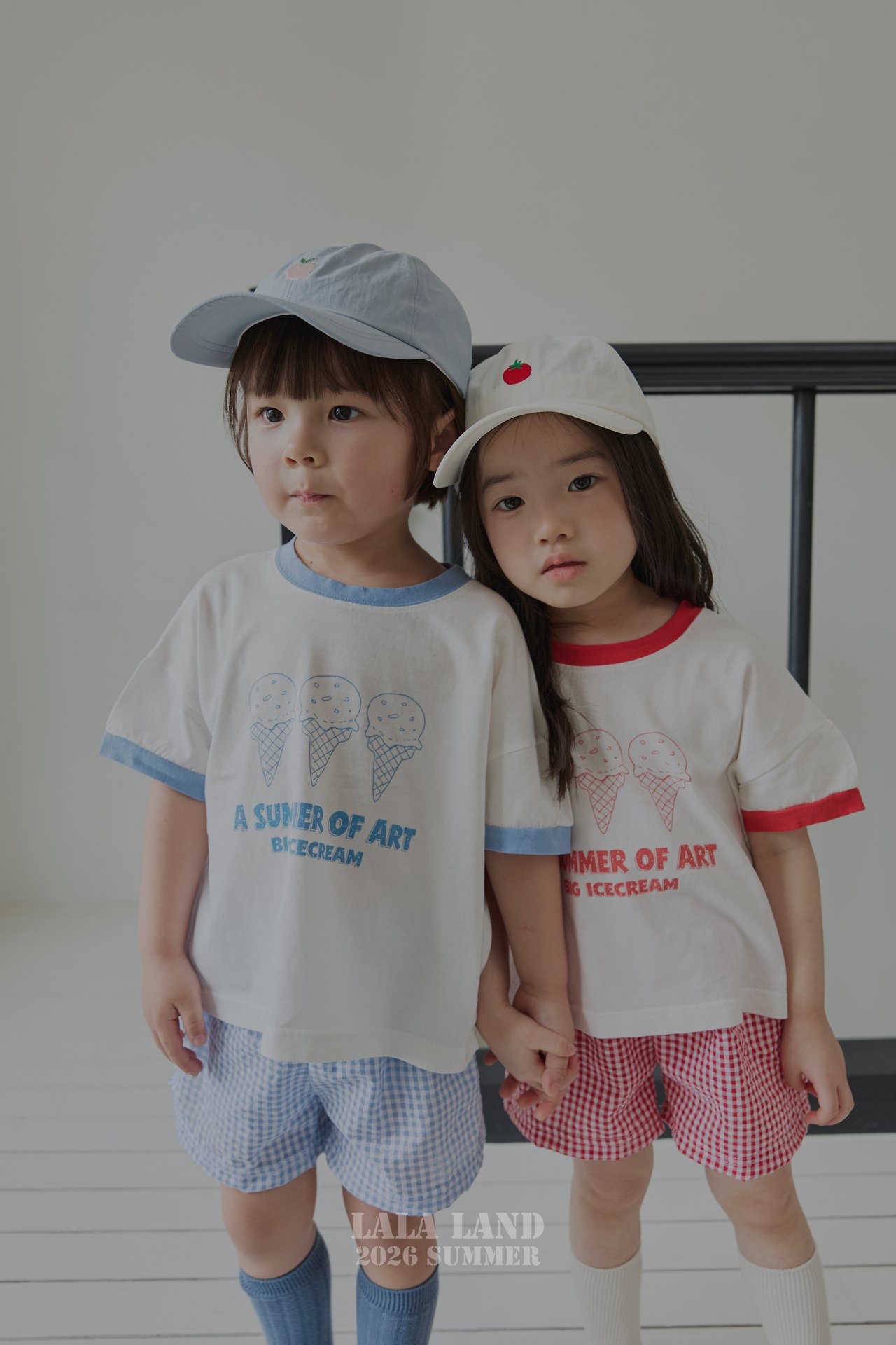 Lalaland | Ice cream T(Blue M95-105)