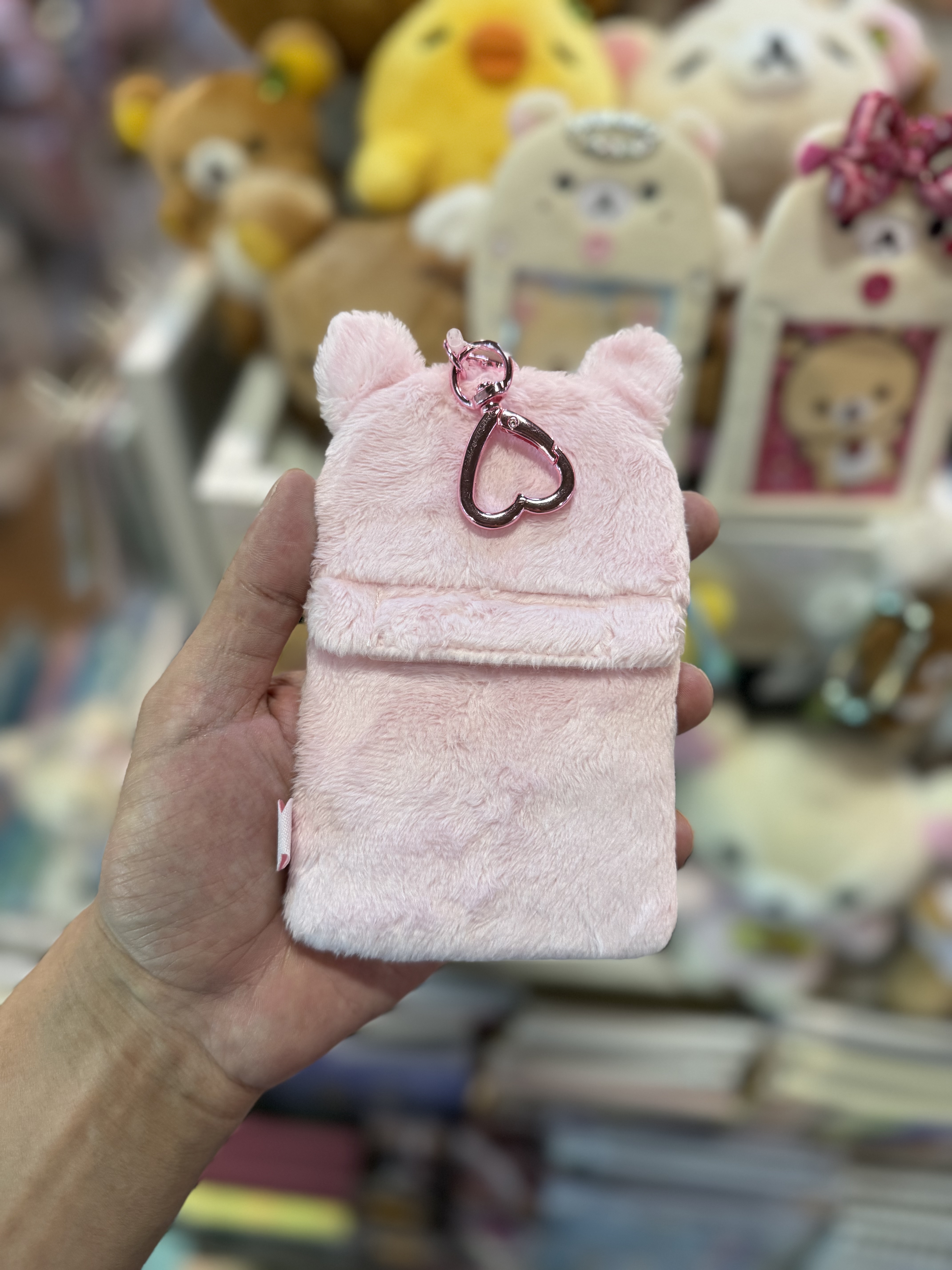 《現貨》全新滿滿小白熊系列毛毛咭套