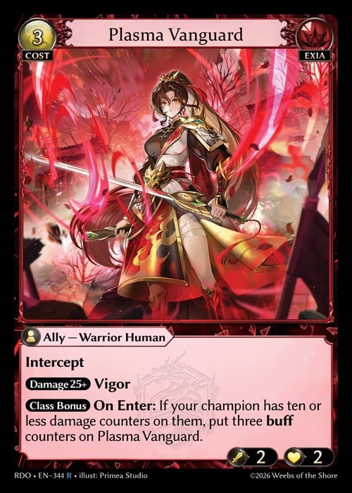 Plasma Vanguard / RDO-344 (R)