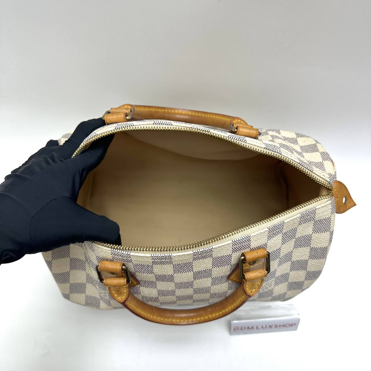 LV Damier Azur Speedy 30 GHW
