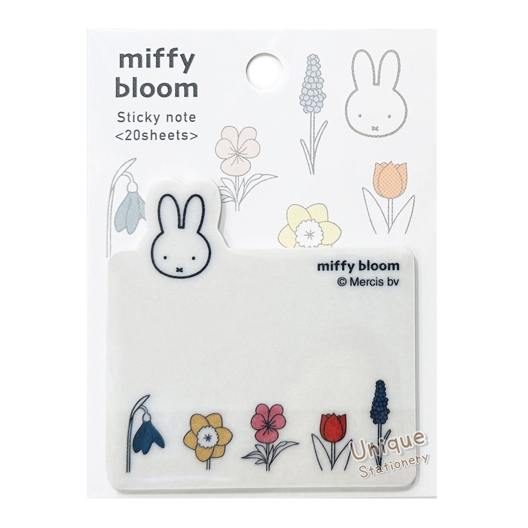 現貨｜Miffy Bloom 日本製 便利貼 Sticky Notes (MF990A)