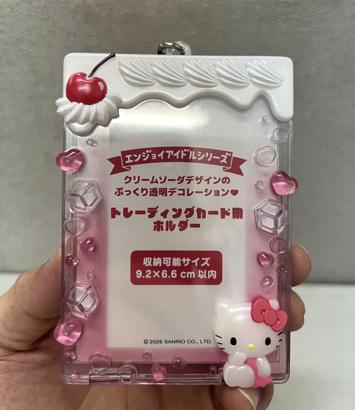 🎌日本直送🎌 Sanrio 立體造型IC卡 相片收納盒掛飾