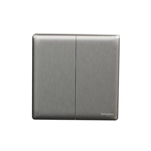 施耐德 Unica X 炫星銀 2位單控 開關掣