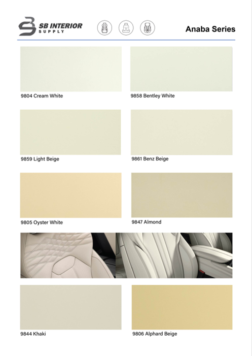 HIACE SEAT I DASHBOARD I DOOR TRIM WRAP NAPPA LEATHER