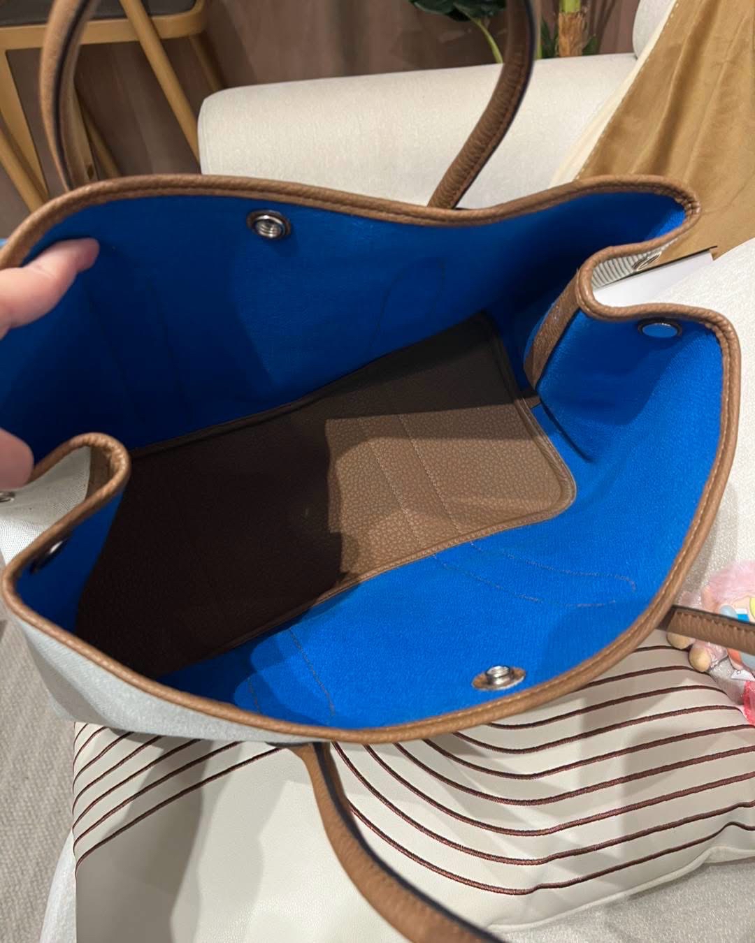 Hermes garden party 36,STAMP Z 100%Authentic,98%new ✅Dust bag