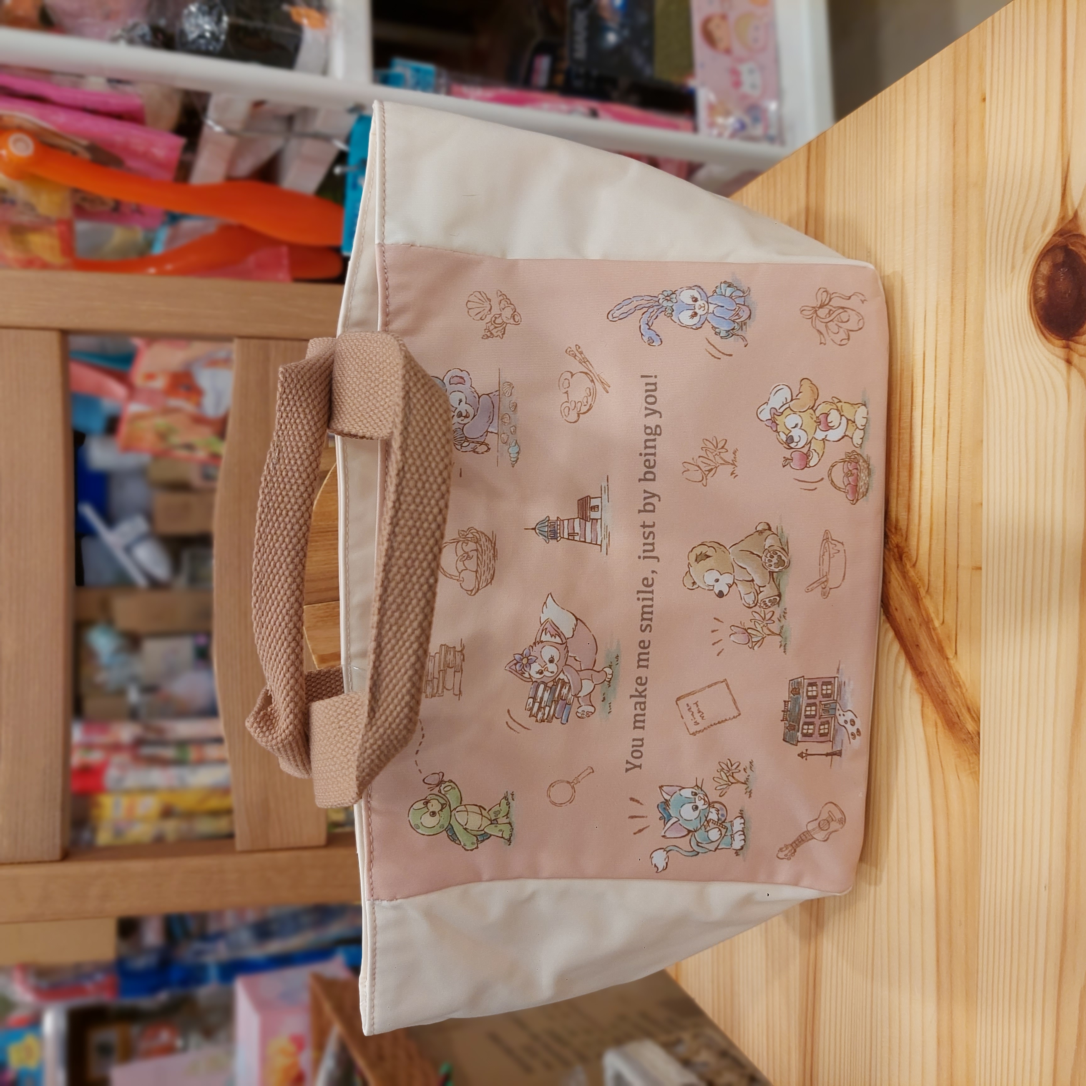 Disney Sea 限定 Duffy 系列 Tote Bag 餐袋  Autumn Storybook
