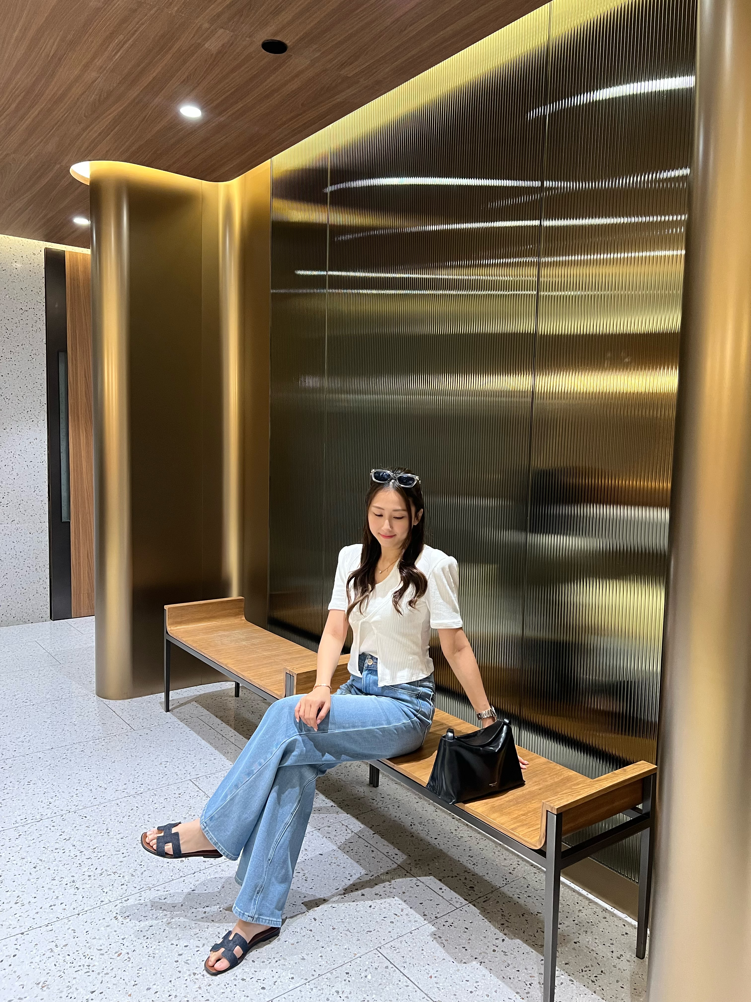 《預購》KR🇰🇷 掛頸扭結假兩件Top- 白色