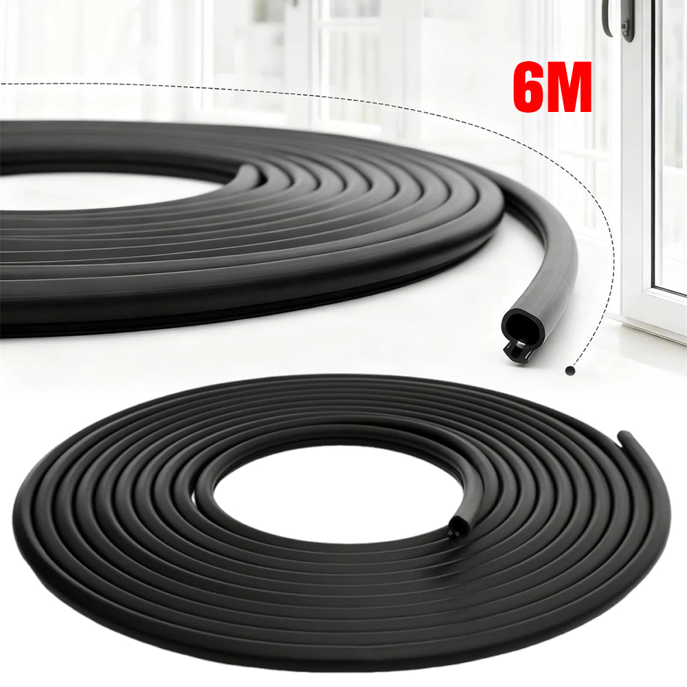 UPVC 門窗防風橡膠密封條 6米  UB0278