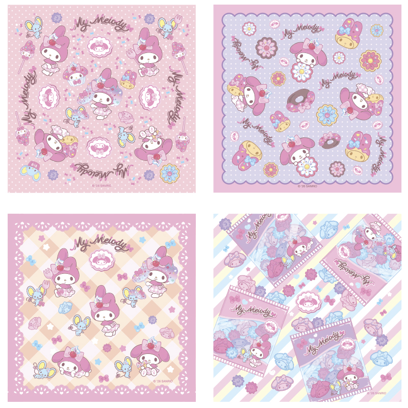 My Melody Origami Paper 手工紙 (4 Designs x 10pcs)
