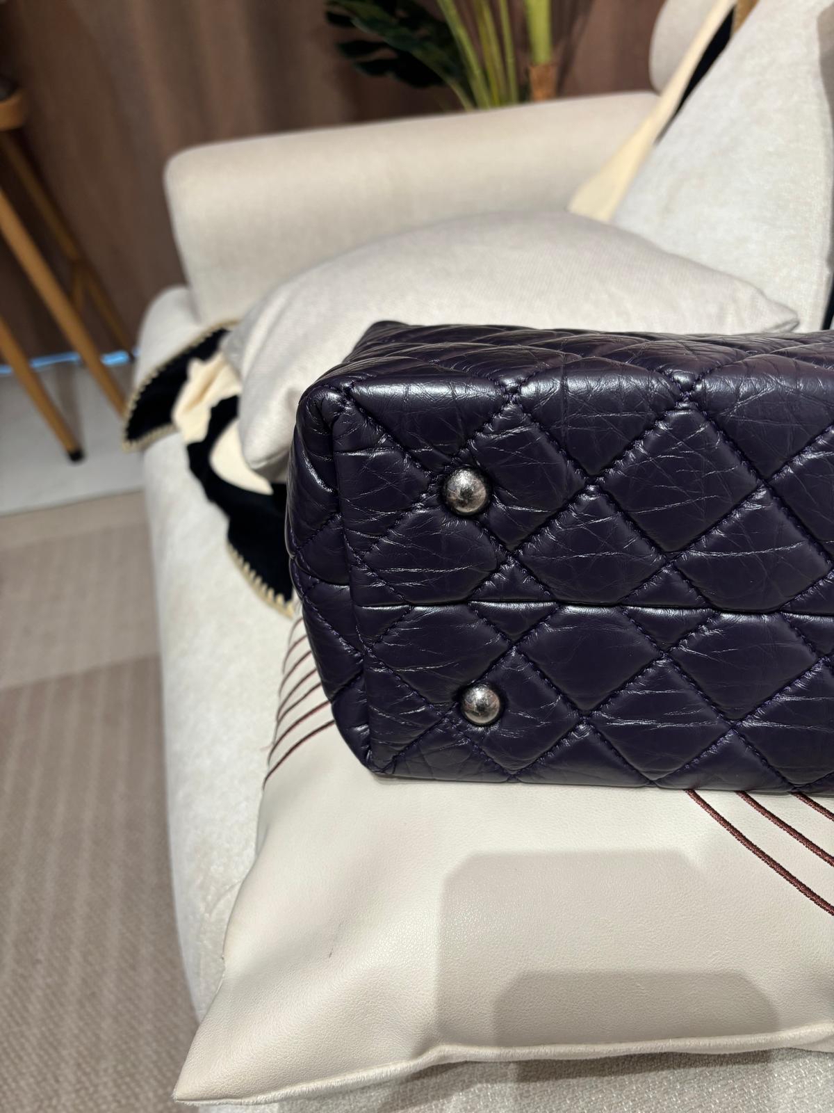 Chanel 2.55 calfskin Shoulder Chain tote bag 100%Authentic ,98%new ✅card✅dust bag✅box