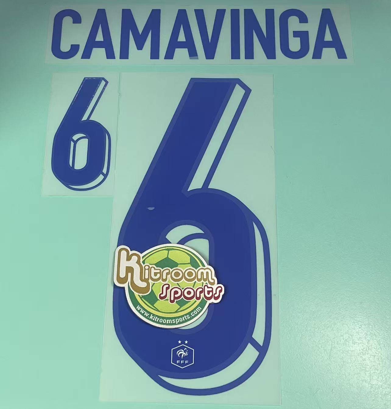2024 France Away Nameset #6 CAMAVINGA