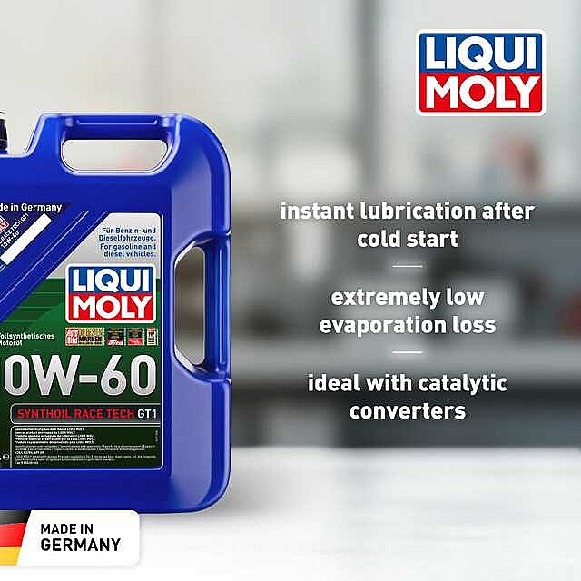 LIQUI MOLY Synthoil RaceTech GT1 10W-60 機油/潤滑油/偈油【原裝行貨】
