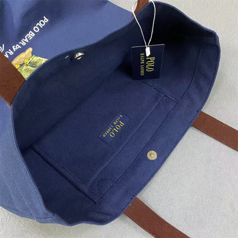 0330 POLO RL 藍色布料手袋 👜✨4月尾