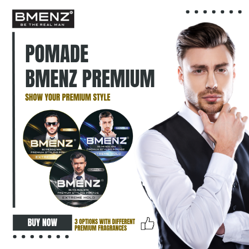 BMENZ PREMIUM Hair Styling Pomade 100g / GENTLE