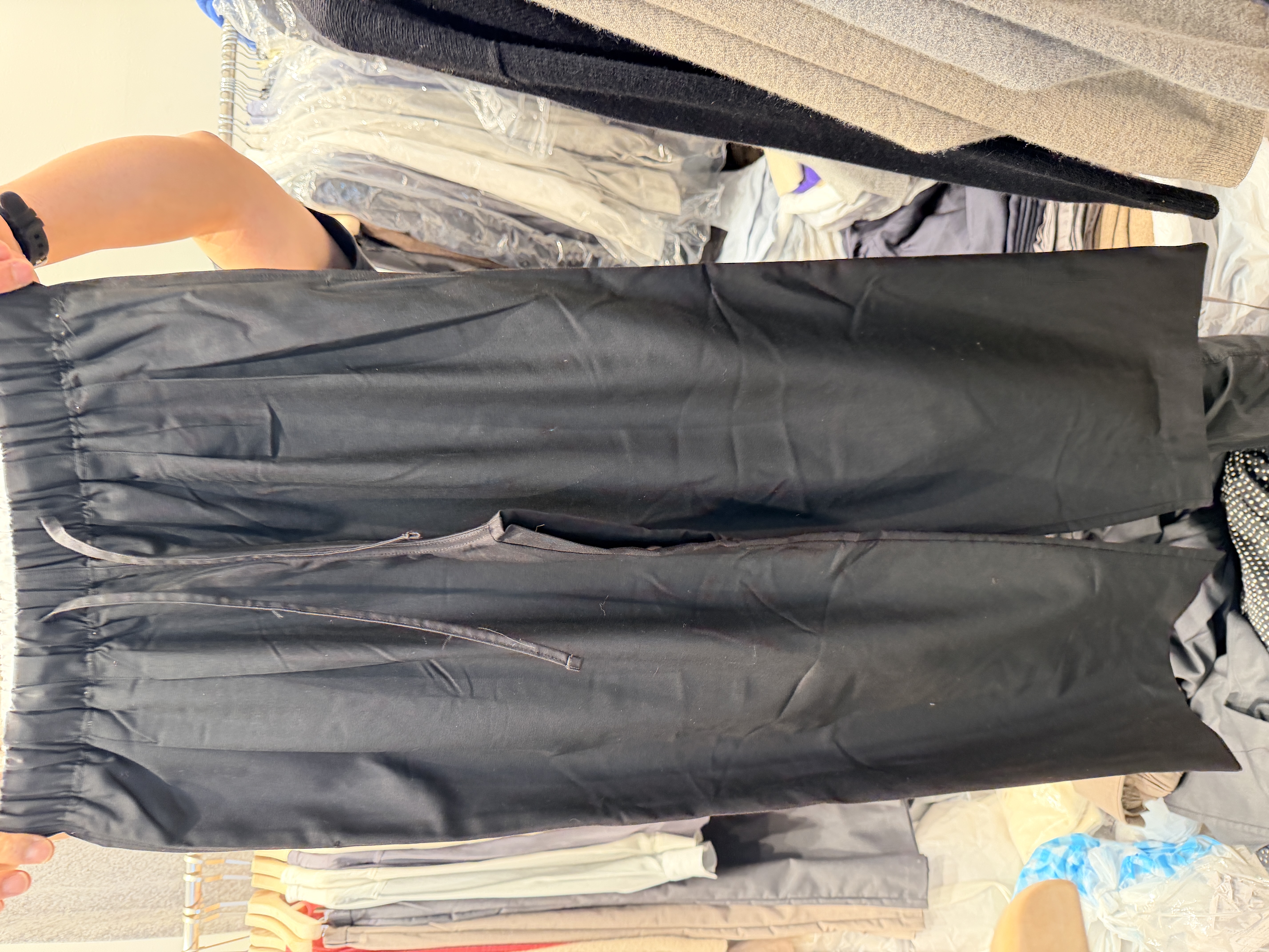Elastic waist pants