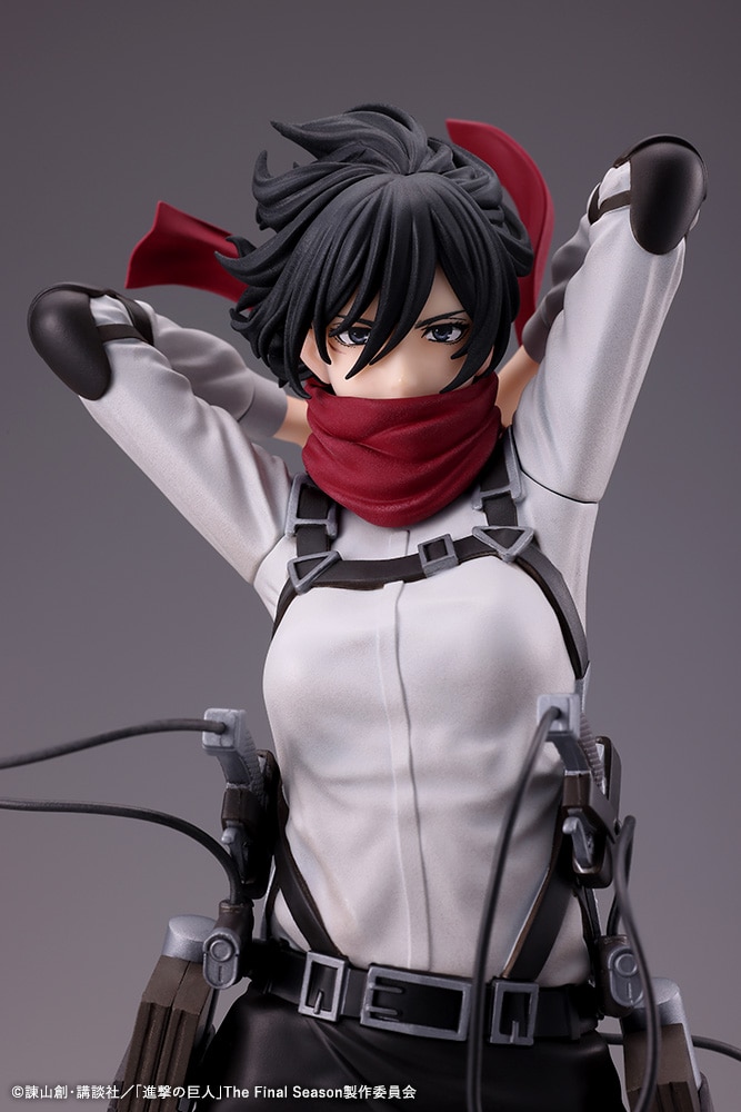 (預訂訂金 $200) (總價 $467) 壽屋 Kotobukiya 進擊的巨人 OSHI WORKS 米卡莎·阿克曼 The Final Season ver. (KO08438) (行版)
