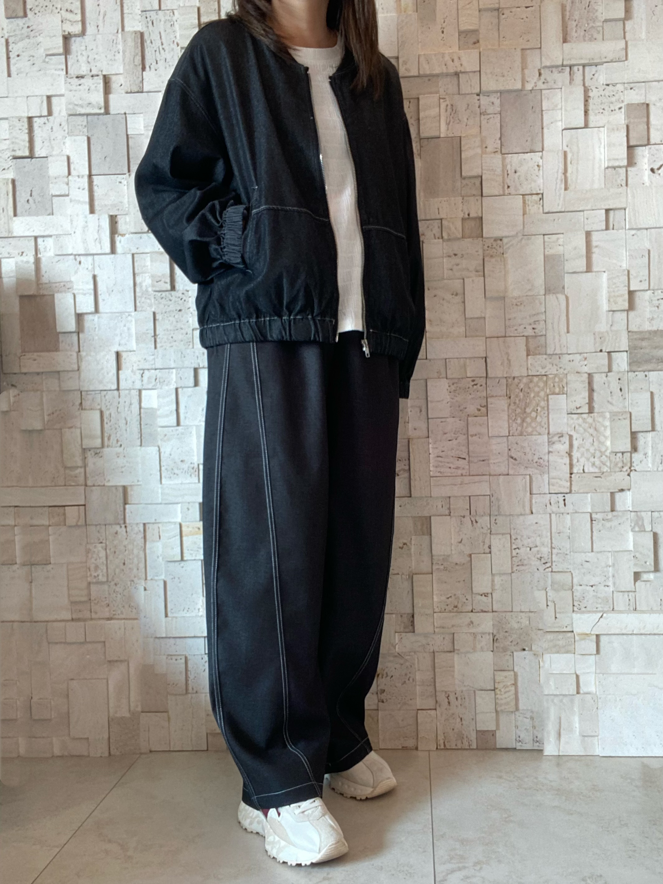 #2072 拉鍊牛仔外套