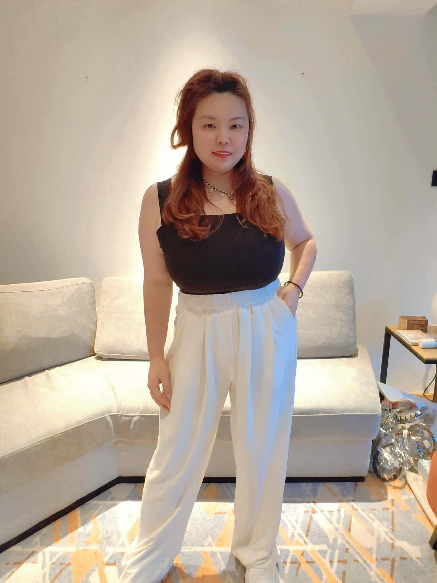 YPD12 6318 冰丝垂感山本裤长裤