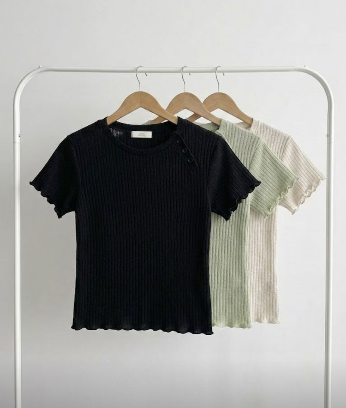 ❥ 側 鈕 坑 紋 上 衣 。限時成本價$98