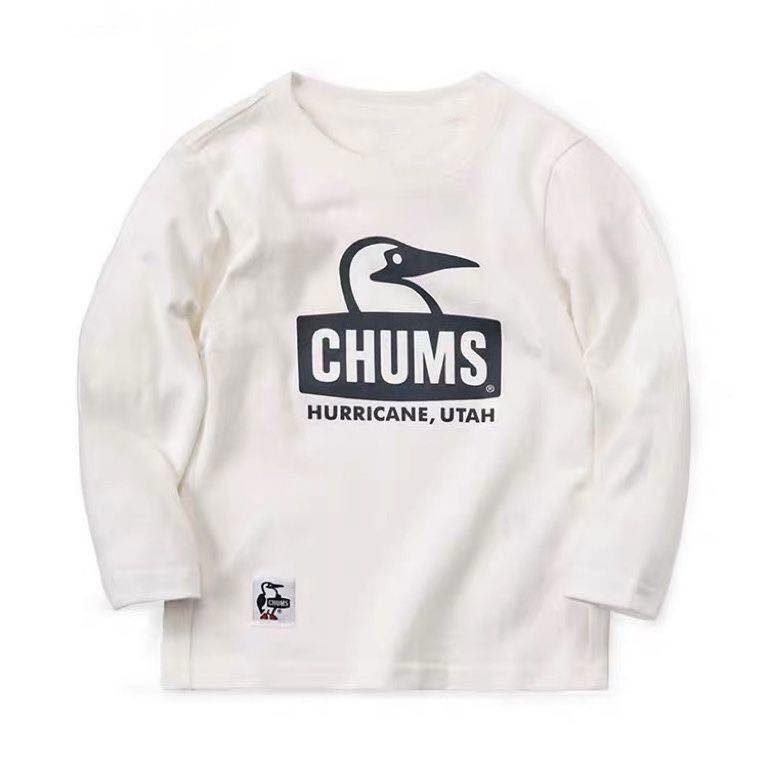 日系款大小童長袖Tee