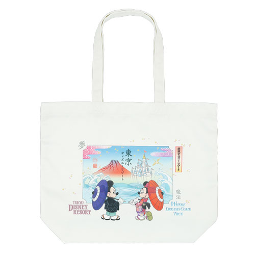 【預訂】TDR Where Dreams Come True - Mickey & Minnie tote bag