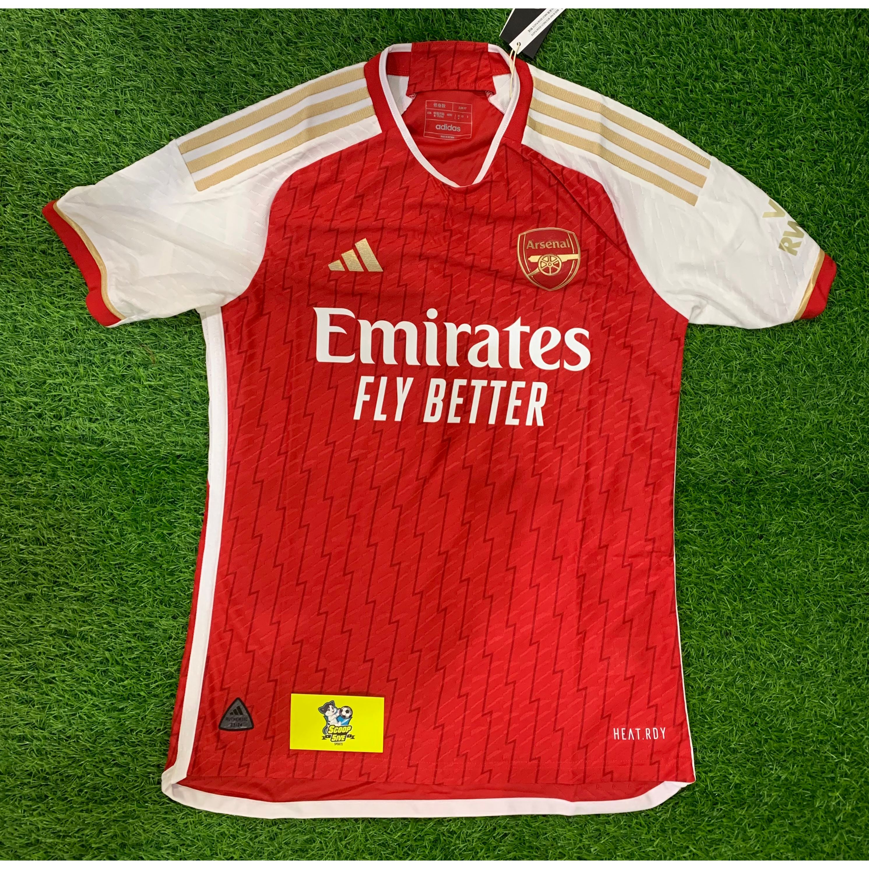 2023-24 阿仙奴 主場 球迷版 短袖 連41 Rice