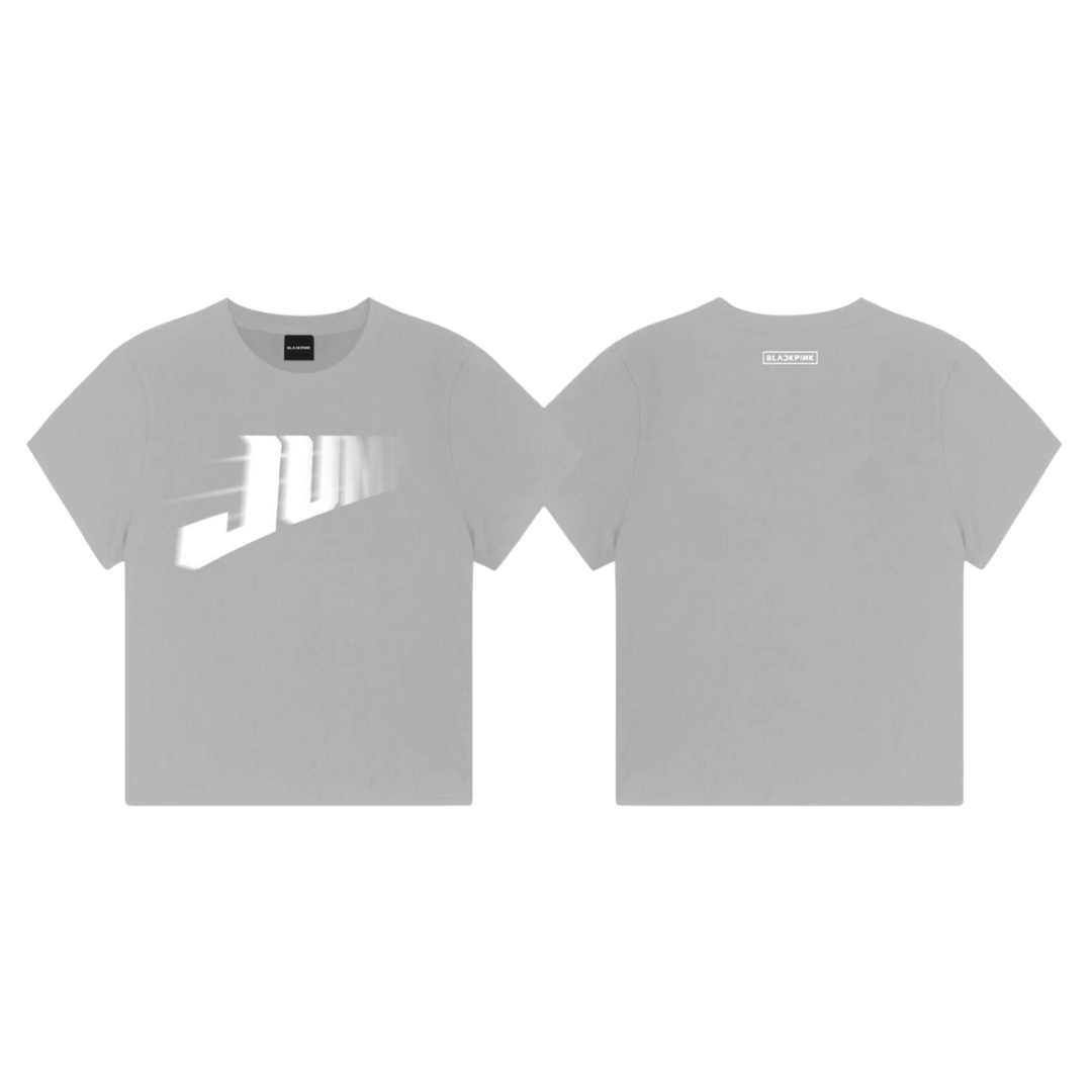 BLACKPINK - [JUMP] BLACKPINK T-SHIRT - GREY - STANDARD FIT
