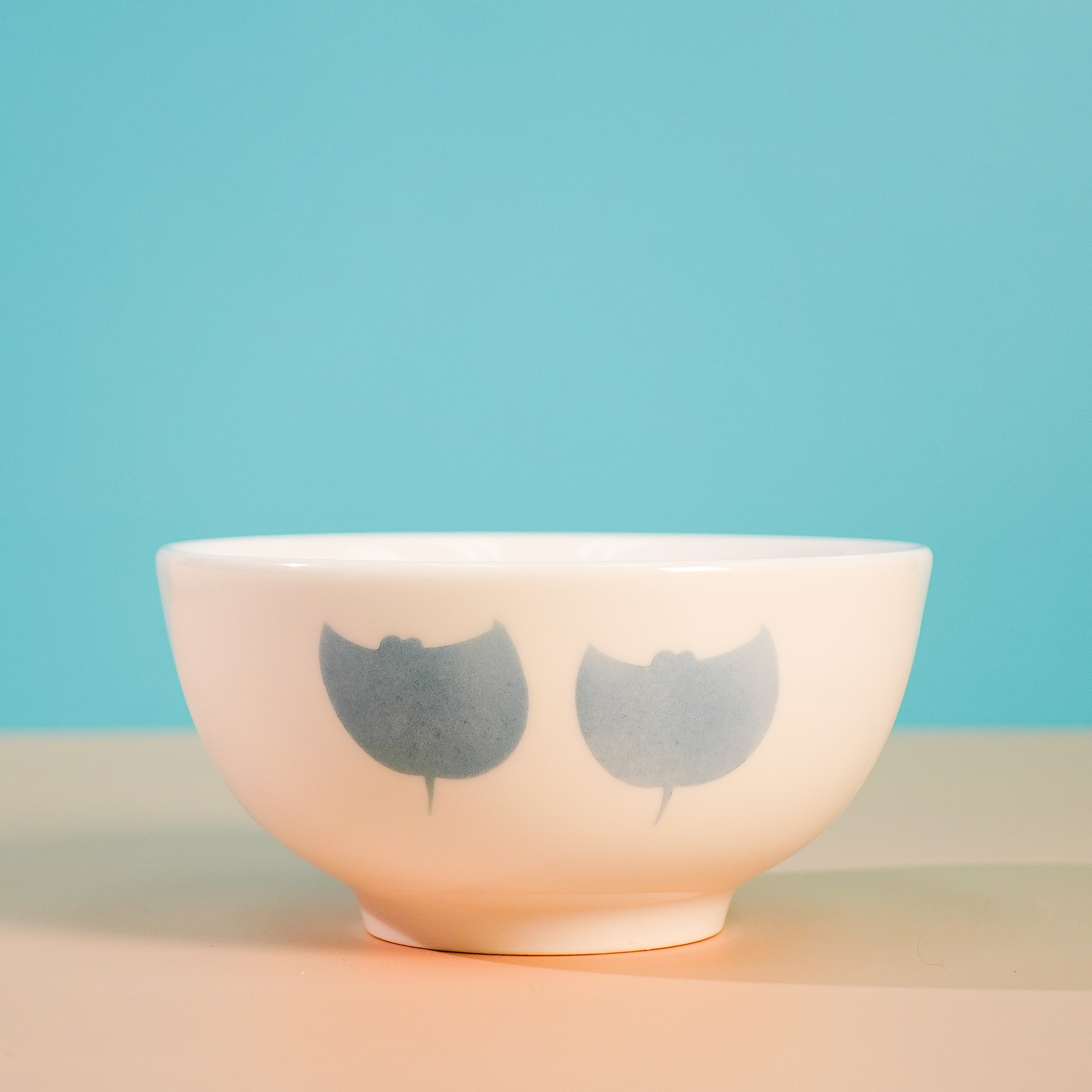 【魔鬼魚系列】魔鬼魚印花碗A款 (MC-MR20)