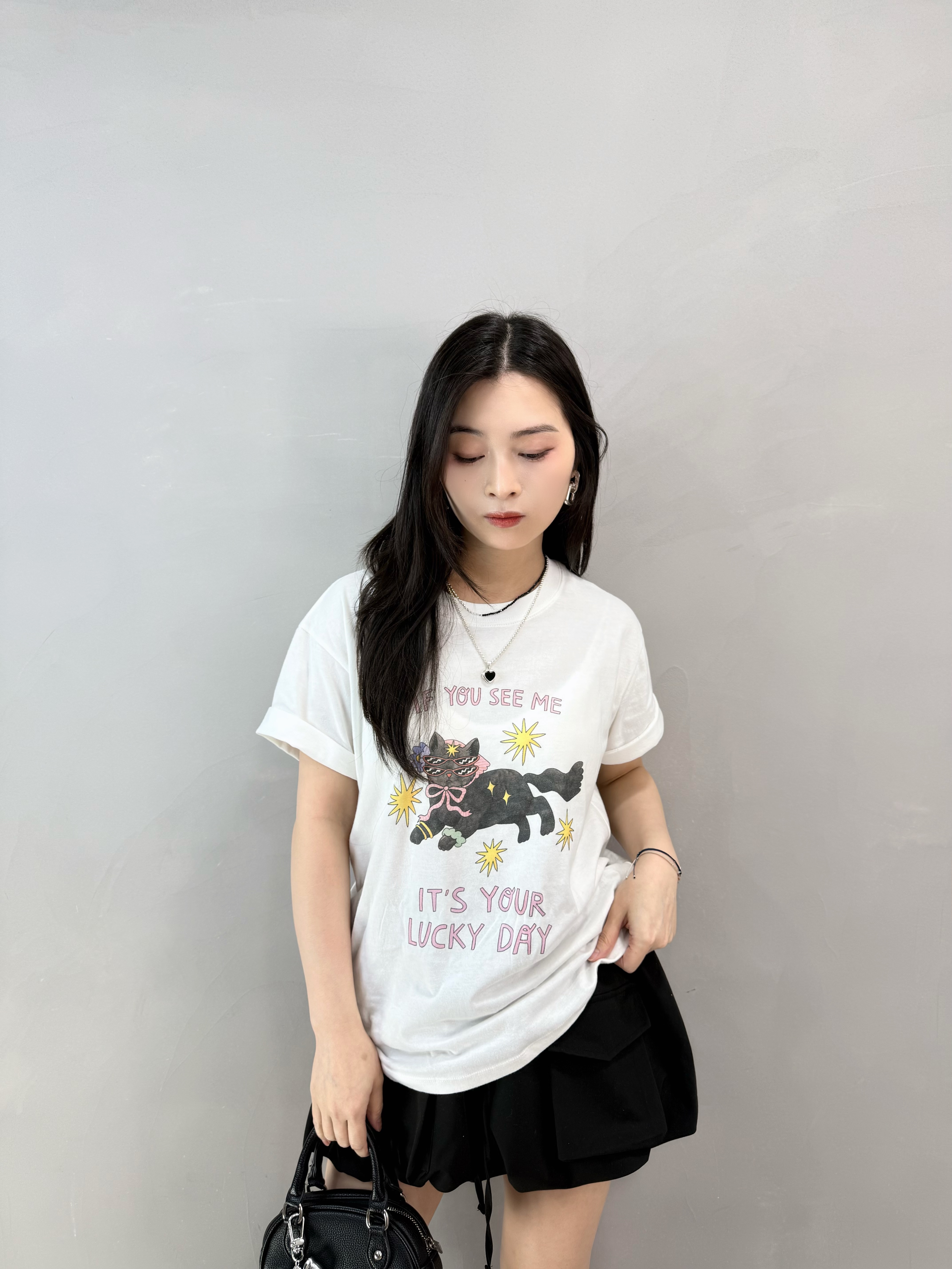 J71 黑超貓貓Tee