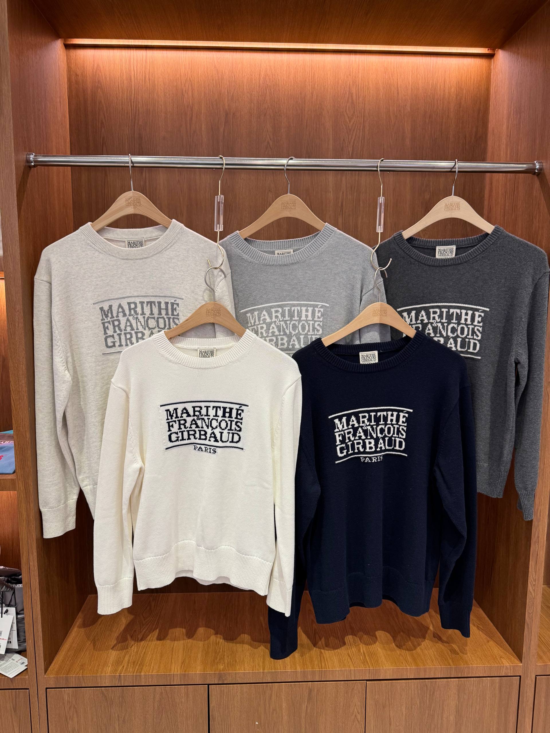 🇰🇷Marithe 长款针织卫衣✨