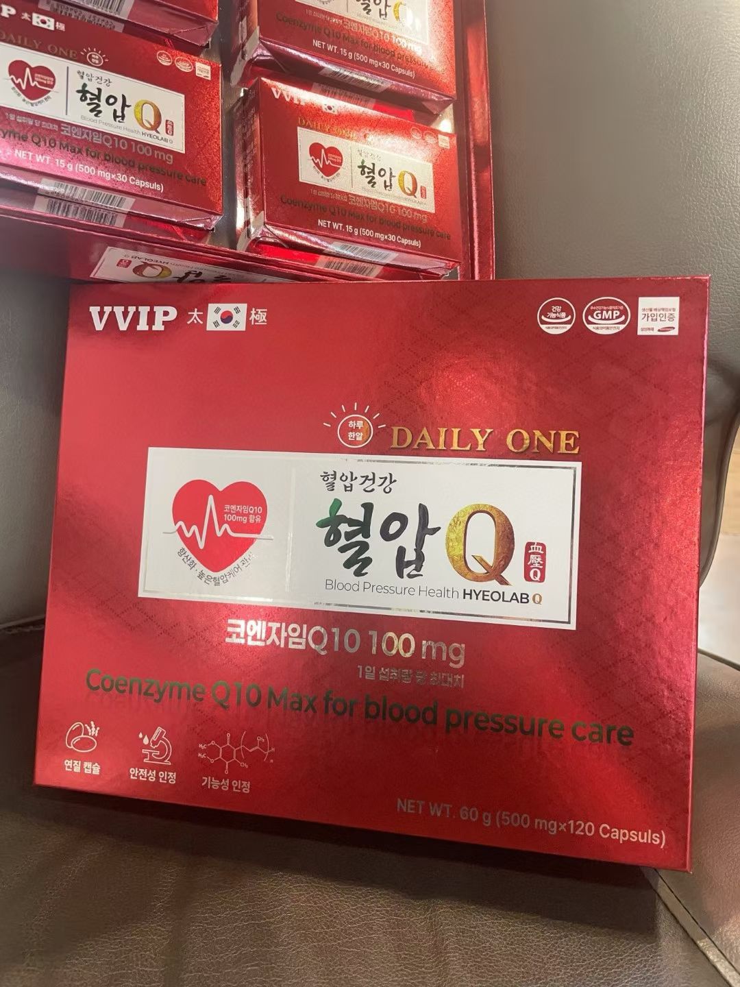 🇰🇷韓國VVIP級補氣保心✨Daily One 血壓Q CoQ10保健膠囊